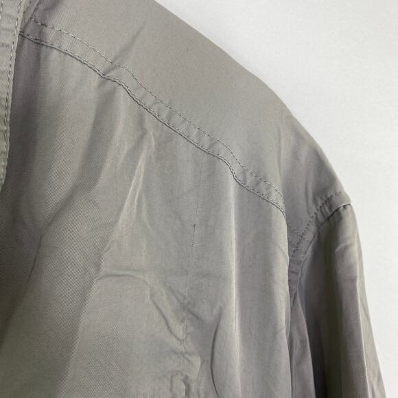 Dakota Grizzly Grey Short Sleeve Button Front Shirt Men's Size X-Large XL - Picture 3 of 9